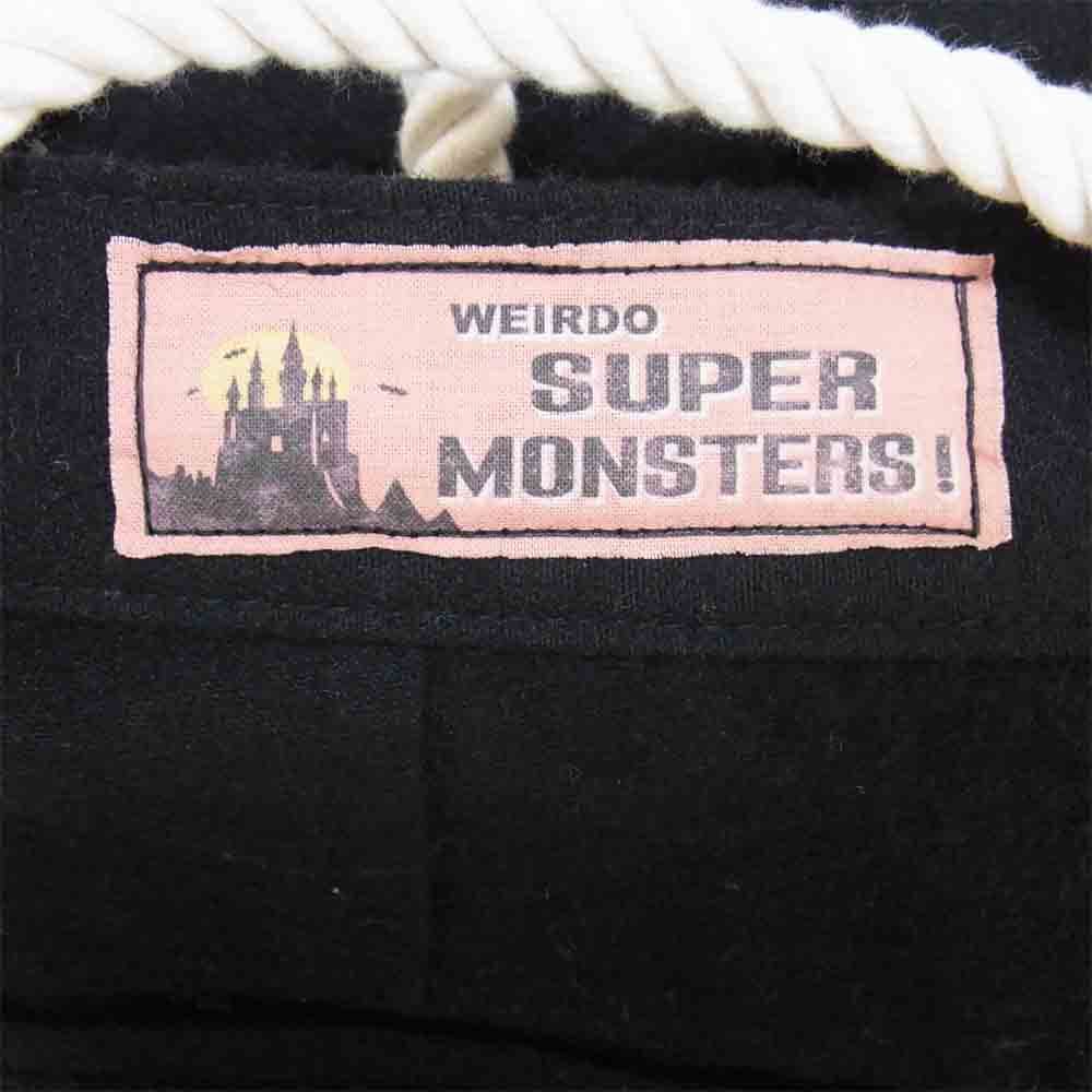 WEIRDO ウィアード 18AW WRD-18-AW-07 MONSTERS PANTS モンスター パンツ 日本製 ブラック系 L【中古】