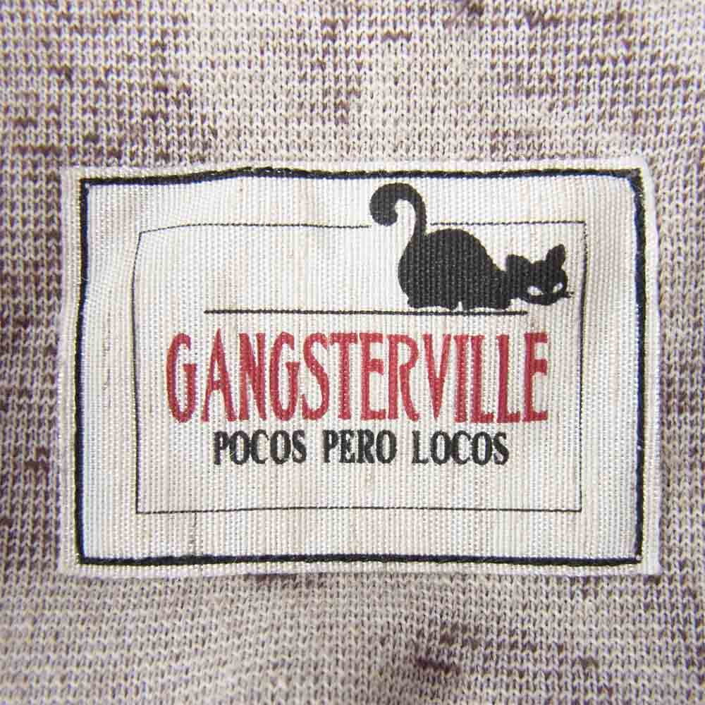 GANGSTERVILLE ギャングスタービル 19SS GSV-19-SS-08 Speakeasy Jacket スピークイージー 総柄 パイル地 テーラードジャケット ブラウン系 M【美品】【中古】