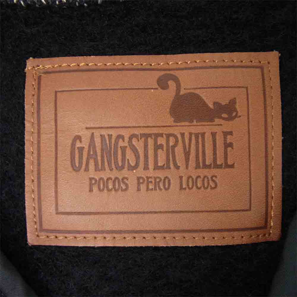 GANGSTERVILLE ギャングスタービル 13AW GSV-13-AW-08 BEACH VEST ビーチクロス ベスト グレー系 M【美品】【中古】