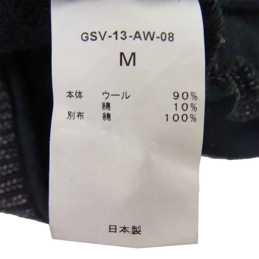 GANGSTERVILLE ギャングスタービル 13AW GSV-13-AW-08 BEACH VEST ビーチクロス ベスト グレー系 M【美品】【中古】