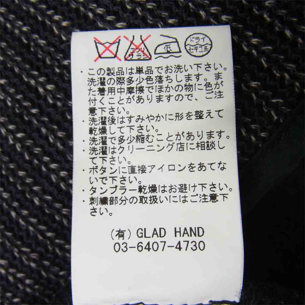 GANGSTERVILLE ギャングスタービル 13AW GSV-13-AW-08 BEACH VEST ビーチクロス ベスト グレー系 M【美品】【中古】