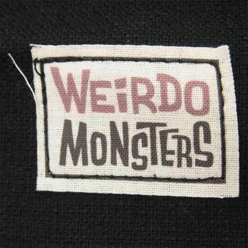 WEIRDO ウィアード 19SS WRD-19-SS-14 WRD-19-SS-15 MONSTERS JACKET PANTS モンスター セットアップ ジャケット パンツ ブラック系 L【中古】