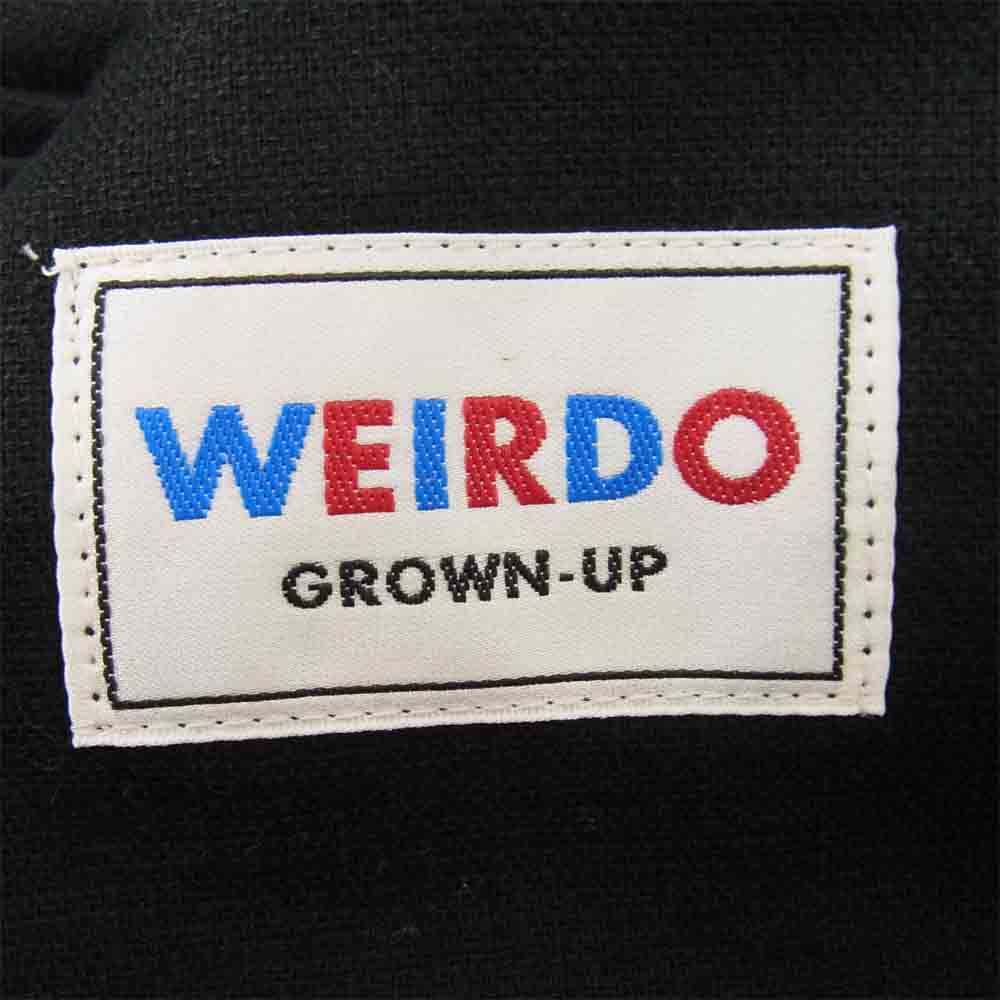 WEIRDO ウィアード 19SS WRD-19-SS-14 WRD-19-SS-15 MONSTERS JACKET PANTS モンスター セットアップ ジャケット パンツ ブラック系 L【中古】