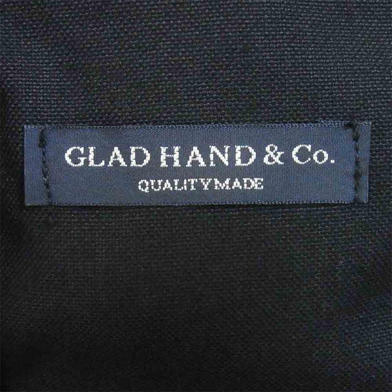 GLADHAND & Co. グラッドハンド 20SS Family Crest Jacket 10th Anniversary ファミリークレストジャケット 10周年記念 ブラック系 L【新古品】【未使用】【中古】