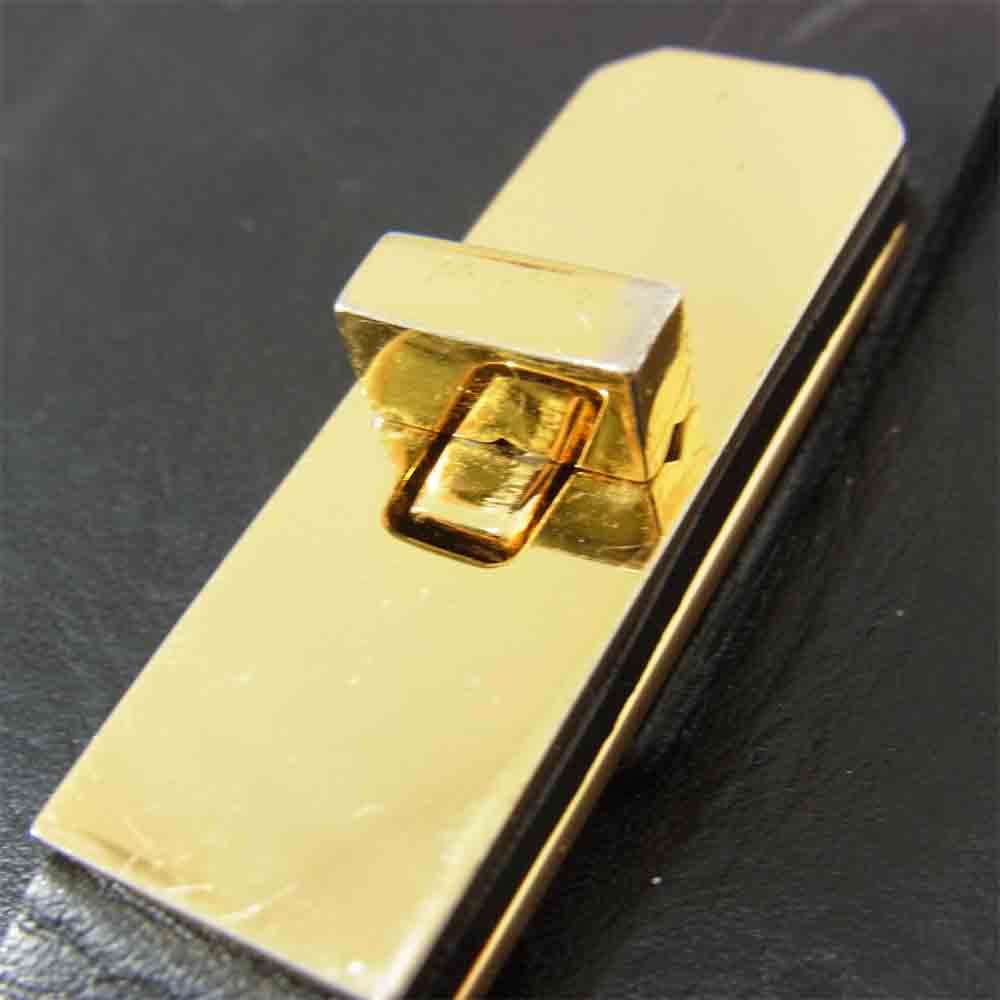 エムユーエル Leather Wallet レザー ウォレット 長財布 ブラック系【中古】