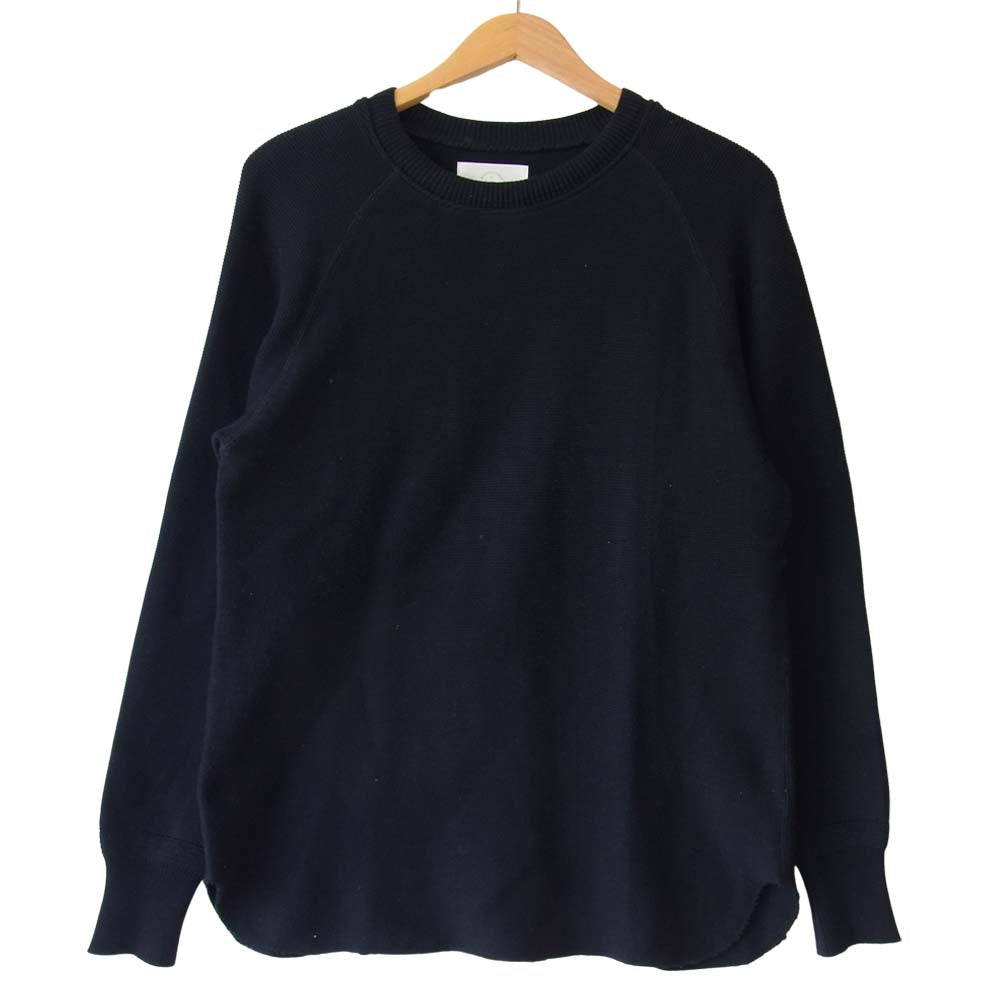 bukht ブフト BW-15301 10G GARTNER KNIT ガートナー ニット ダークネイビー系 S【美品】【中古】
