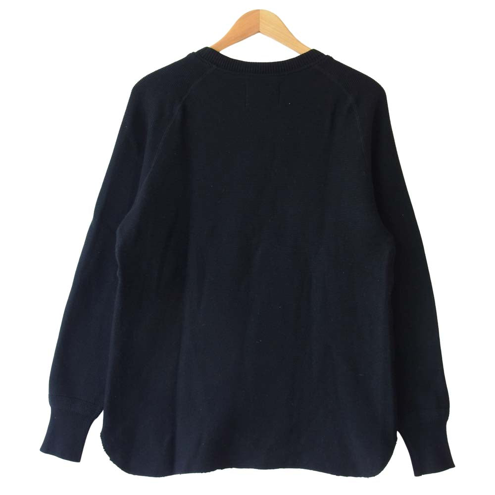 bukht ブフト BW-15301 10G GARTNER KNIT ガートナー ニット ダークネイビー系 S【美品】【中古】