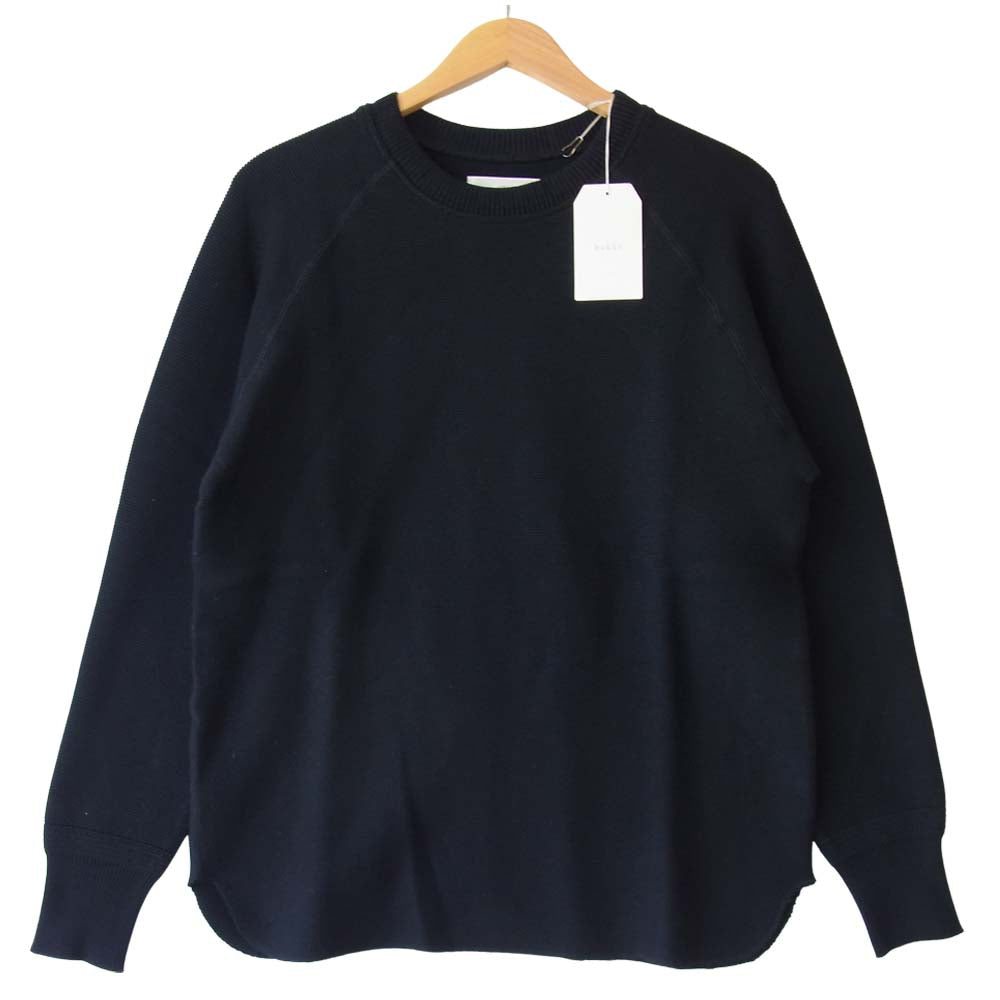 bukht ブフト BW-15301 10G GARTNER KNIT ガートナー ニット ダークネイビー系 S【新古品】【未使用】【中古】