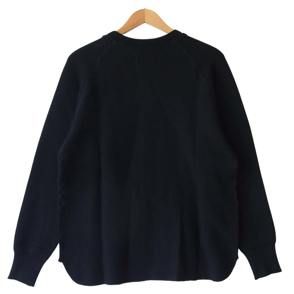 bukht ブフト BW-15301 10G GARTNER KNIT ガートナー ニット ダークネイビー系 S【新古品】【未使用】【中古】