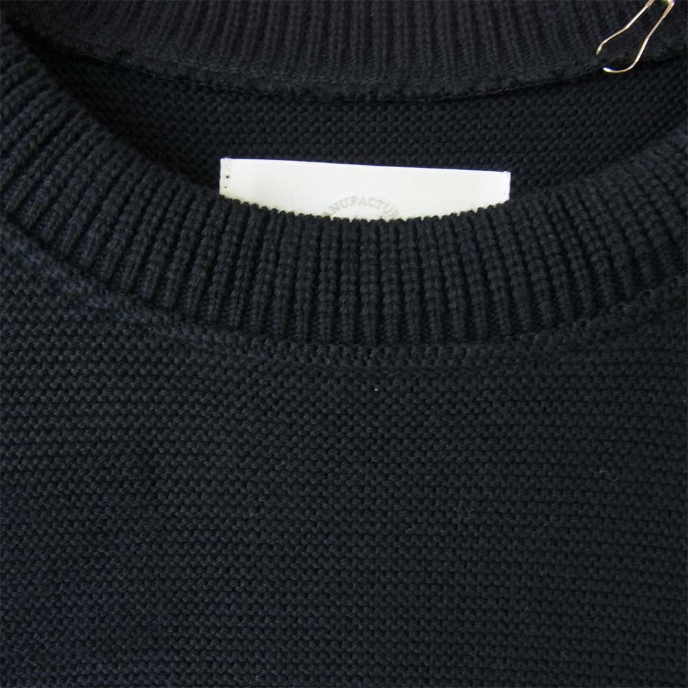 bukht ブフト BW-15301 10G GARTNER KNIT ガートナー ニット ダークネイビー系 S【新古品】【未使用】【中古】
