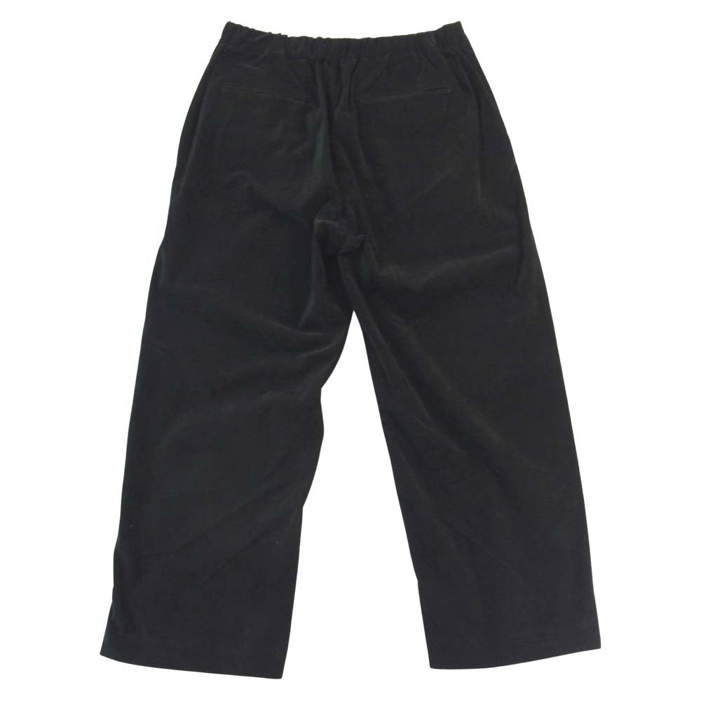 bukht ブフト BV-45809 E/S TROUSERS イージー トラウザーズ パンツ ブラック系 M【新古品】【未使用】【中古】