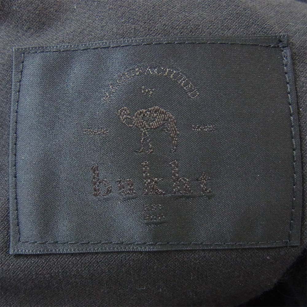 bukht ブフト BV-45809 E/S TROUSERS イージー トラウザーズ パンツ ブラック系 M【新古品】【未使用】【中古】