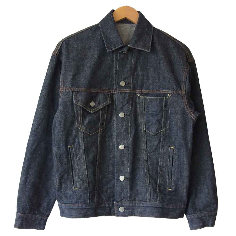 ヤングアンドオルセン 1500-JK001 YOUNG STAR JACKET ヤング スター デニム ジャケット インディゴブルー系 3【美品】【中古】