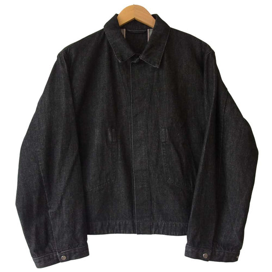 bukht ブフト BE-31503 BIG G-JAN 13oz selvage denim ビッグ ジージャン ワイドシルエット デニムジャケット ブラック系 S【美品】【中古】