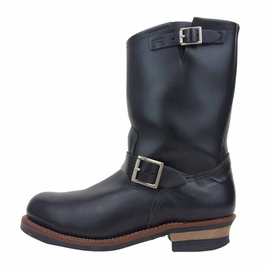 RED WING レッドウィング 2268 Engineer Boots スチール トゥ エンジニア ブーツ ブラック系 29cm【中古】