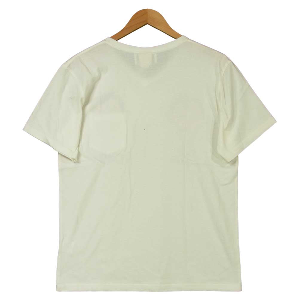 WEIRDO ウィアード WRD-18-SS-38 4 Eye Doo S/S Tee プリント 半袖 Tシャツ コットン ホワイト系 M【美品】【中古】
