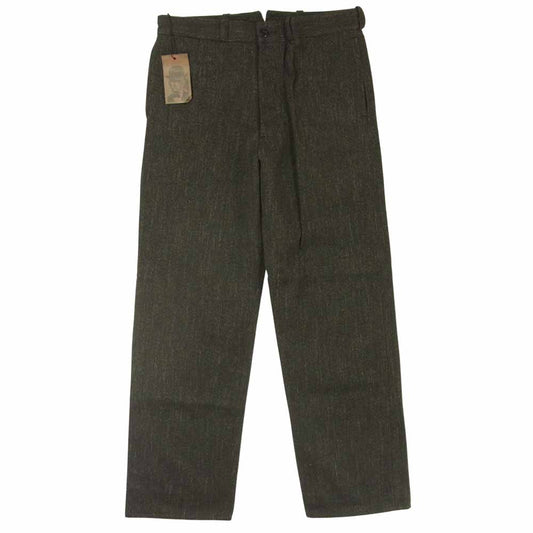 GANGSTERVILLE ギャングスタービル GSV-14-AW-22 シンチバック コットン パンツ ダークグレー系 M【新古品】【未使用】【中古】