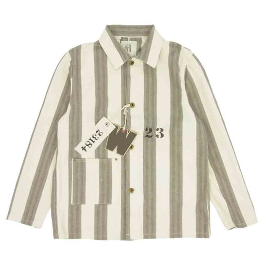 WEIRDO ウィアード WRD-18-AW-11 PADLOCKER - JACKET パドロッカー ジャケット ホワイト系×グレー系 M【新古品】【未使用】【中古】