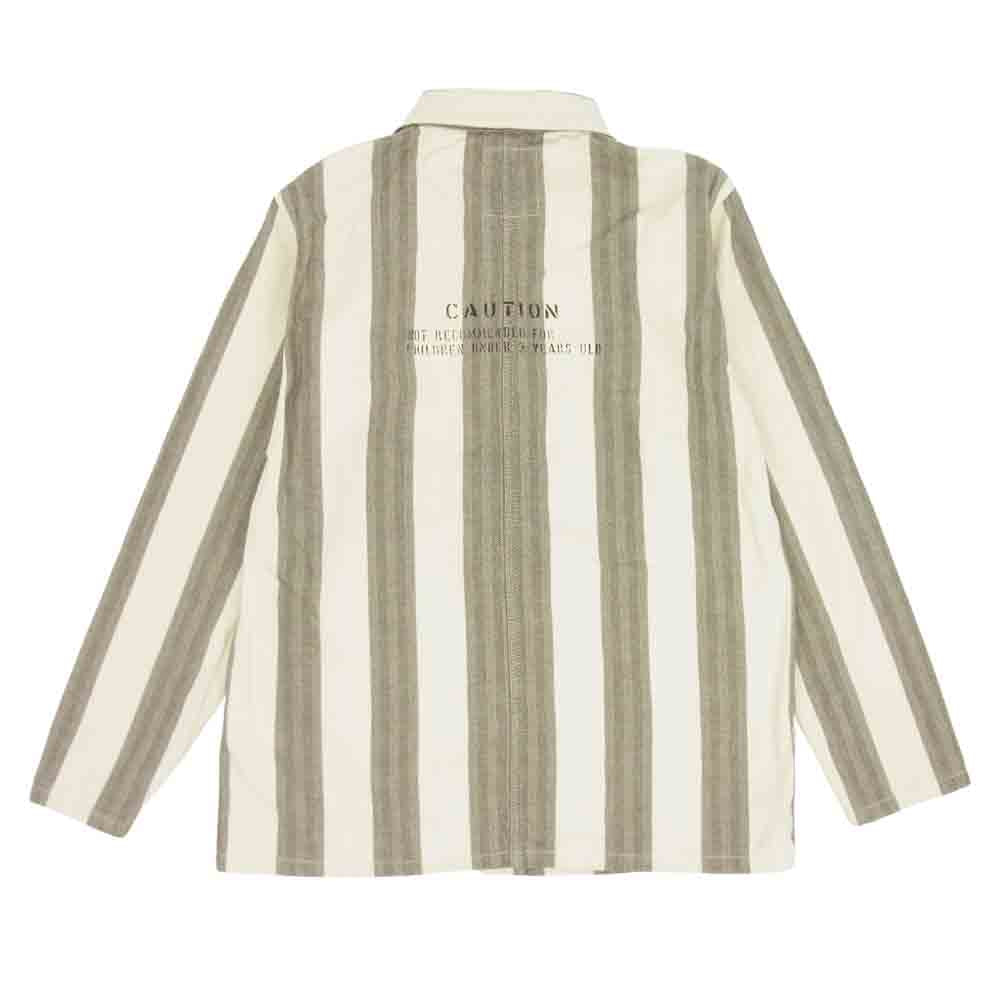 WEIRDO ウィアード WRD-18-AW-11 PADLOCKER - JACKET パドロッカー ジャケット ホワイト系×グレー系 M【新古品】【未使用】【中古】
