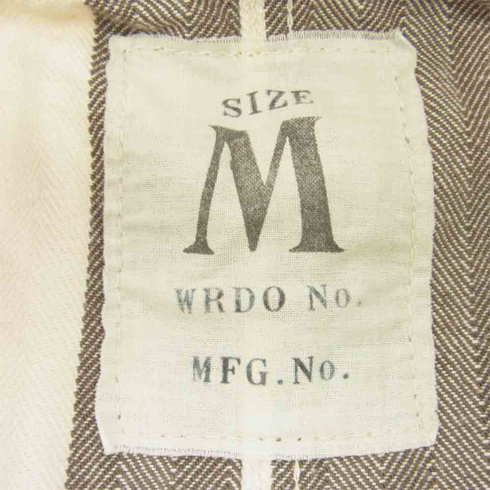 WEIRDO ウィアード WRD-18-AW-11 PADLOCKER - JACKET パドロッカー ジャケット ホワイト系×グレー系 M【新古品】【未使用】【中古】
