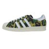 adidas アディダス GZ8981 A BATHING APE アベイシングエイプ SUPERSTAR 80S ABC-CAMO カーキ系 グリーン系 27cm【新古品】【未使用】【中古】