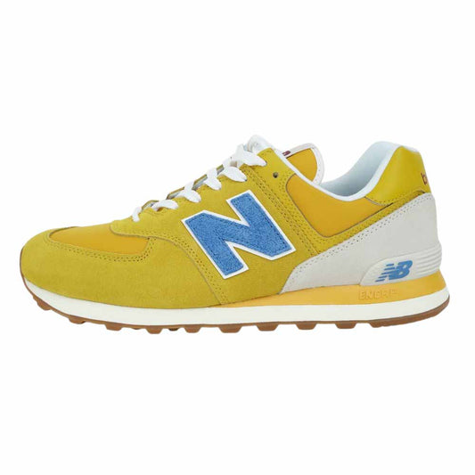 NEW BALANCE ニューバランス ML574 SCB スニーカー イエロー系 28.5cm【新古品】【未使用】【中古】