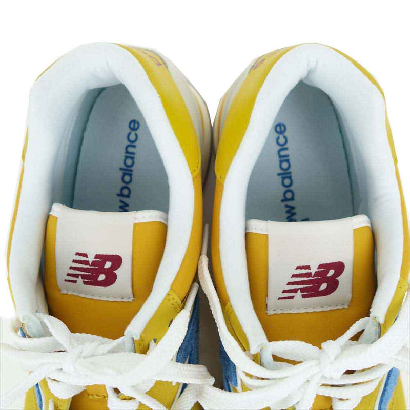 NEW BALANCE ニューバランス ML574 SCB スニーカー イエロー系 28.5cm【新古品】【未使用】【中古】