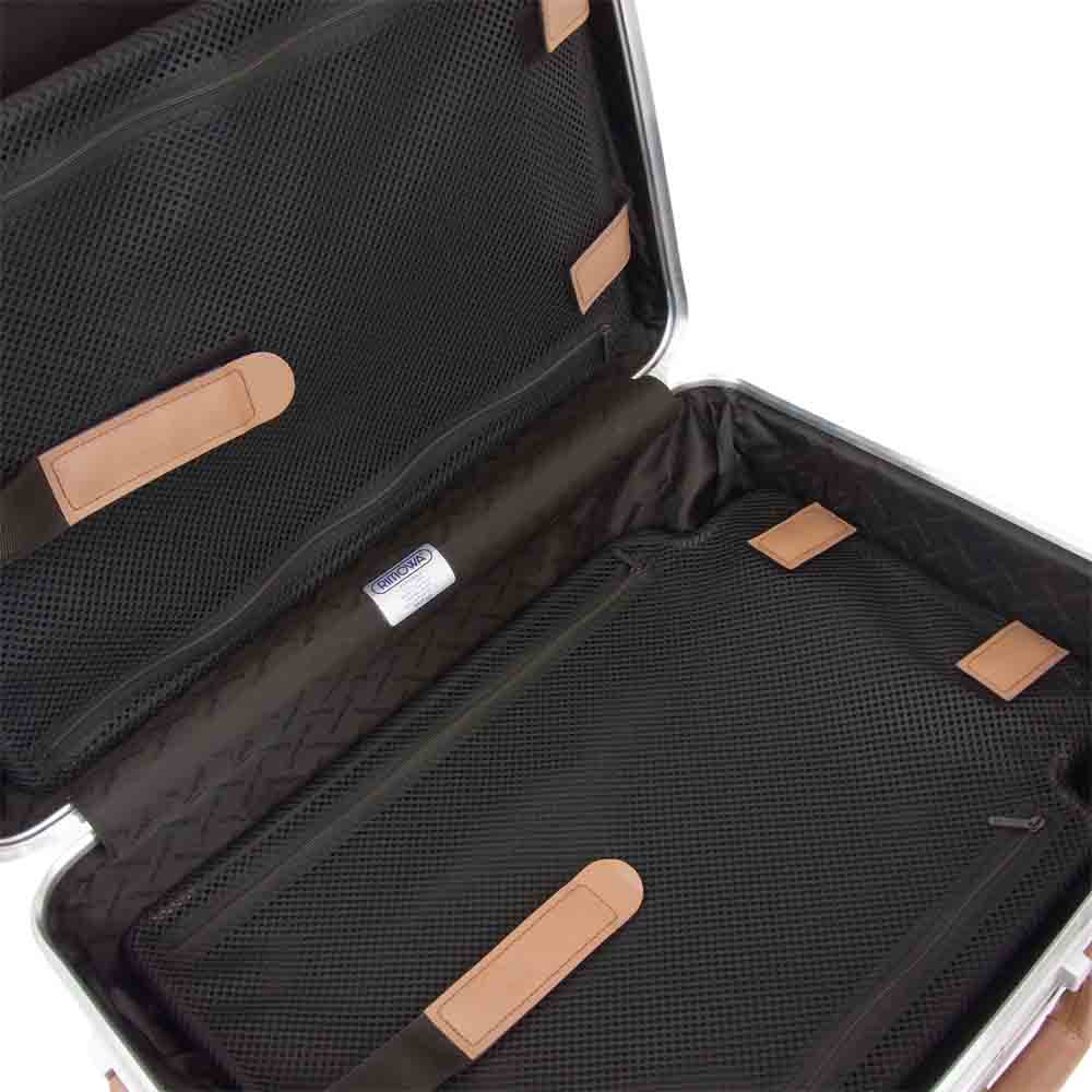RIMOWA リモワ 1740516 ルフトハンザ ボーイング 747-8 キャビントローリー 2輪 34L スーツケース キャリーバッグ シルバー系【中古】