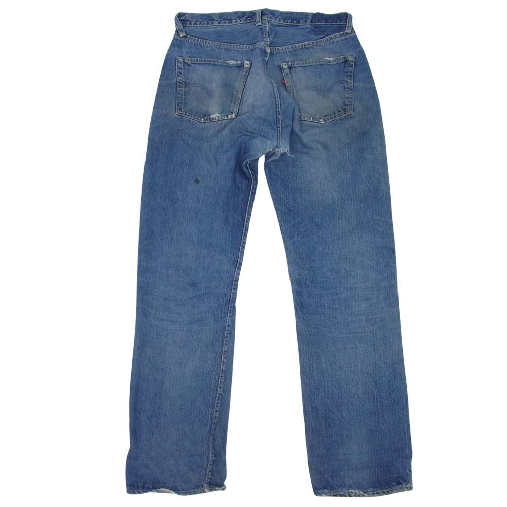 Levi's リーバイス ヴィンテージ オリジナル 501xx オフセット 両面タブ ボタン裏刻印無し インディゴブルー系【中古】
