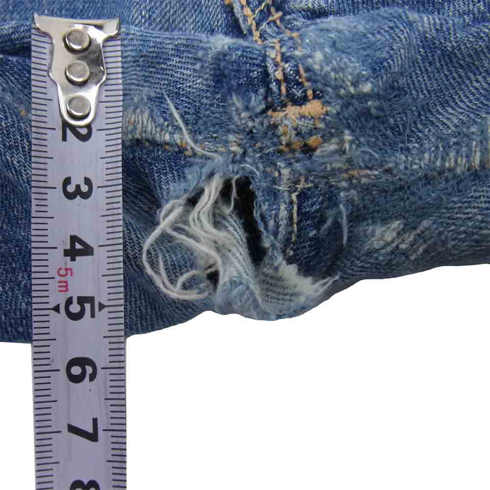 Levi's リーバイス ヴィンテージ オリジナル 501xx オフセット 両面タブ ボタン裏刻印無し インディゴブルー系【中古】