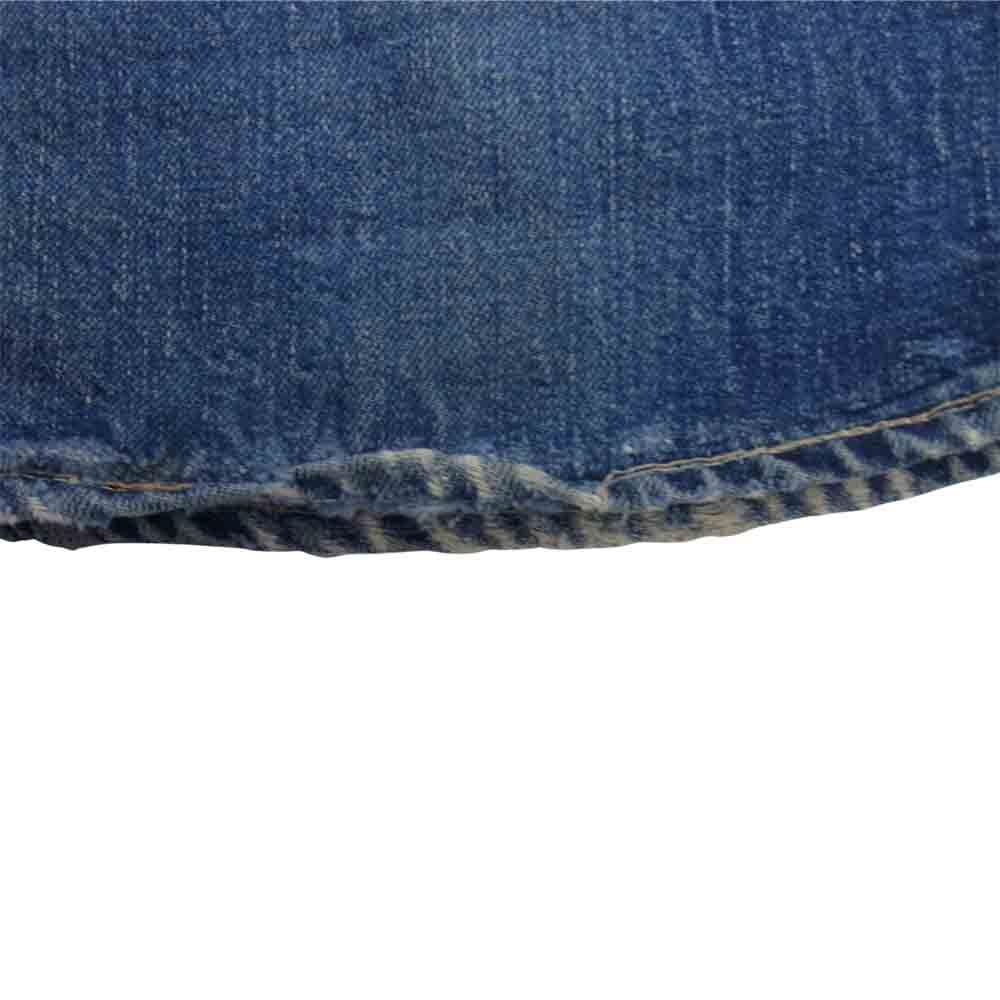 Levi's リーバイス ヴィンテージ オリジナル 501xx オフセット 両面タブ ボタン裏刻印無し インディゴブルー系【中古】