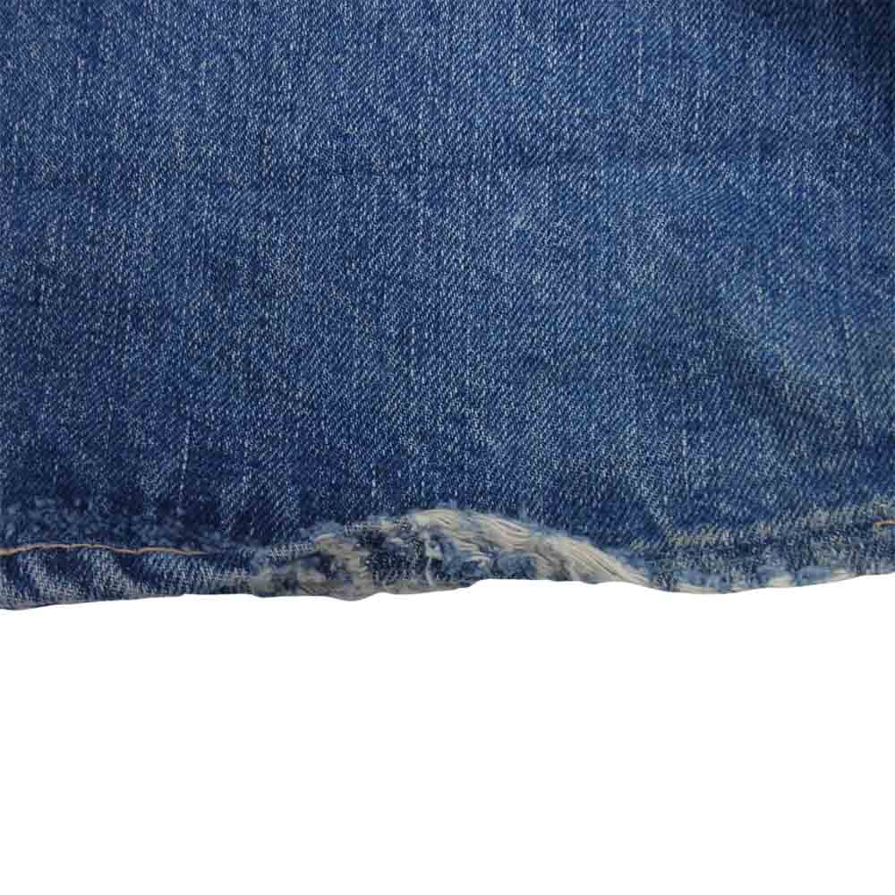 Levi's リーバイス ヴィンテージ オリジナル 501xx オフセット 両面タブ ボタン裏刻印無し インディゴブルー系【中古】