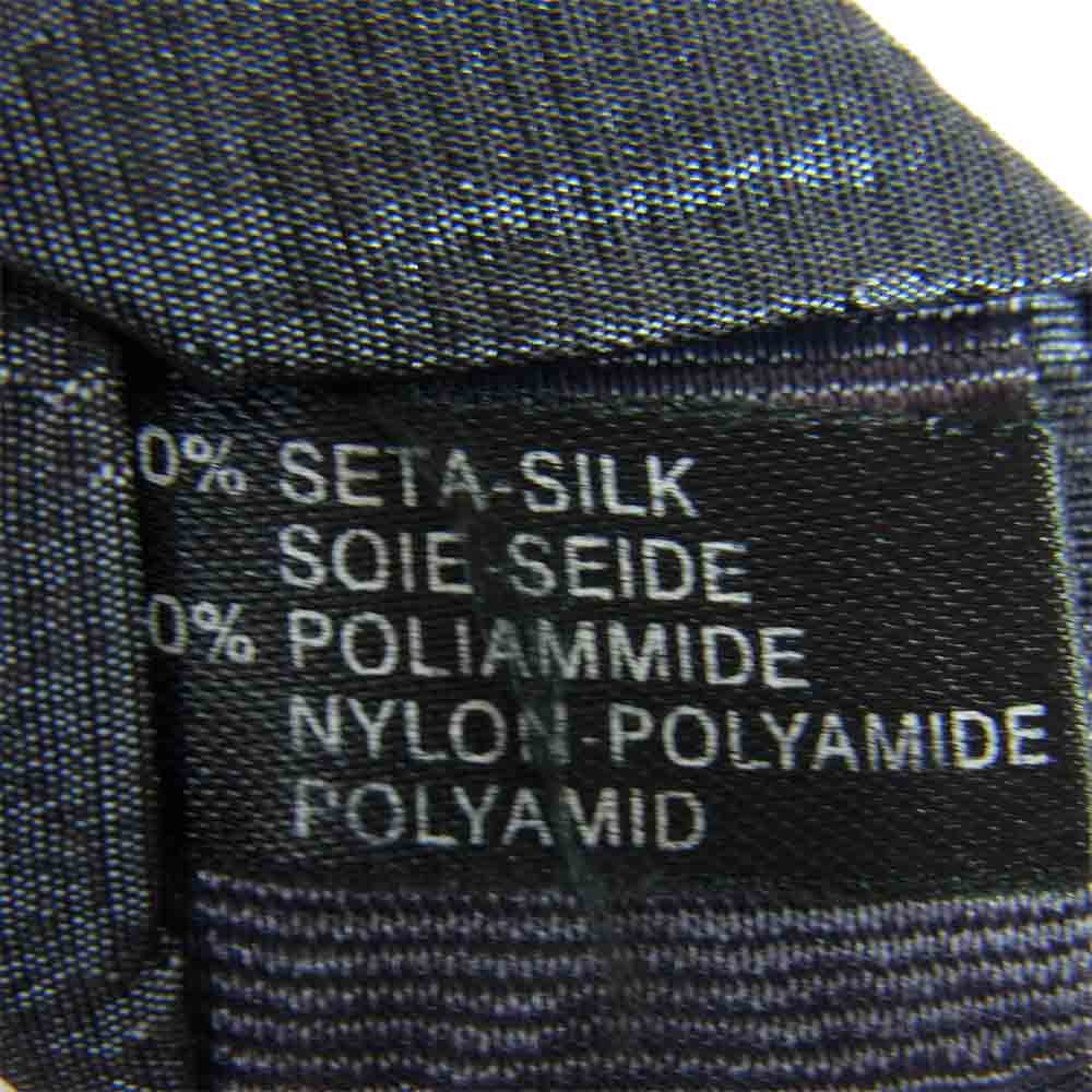 FENDI フェンディ シルク 総柄 ネクタイ グレー系【中古】