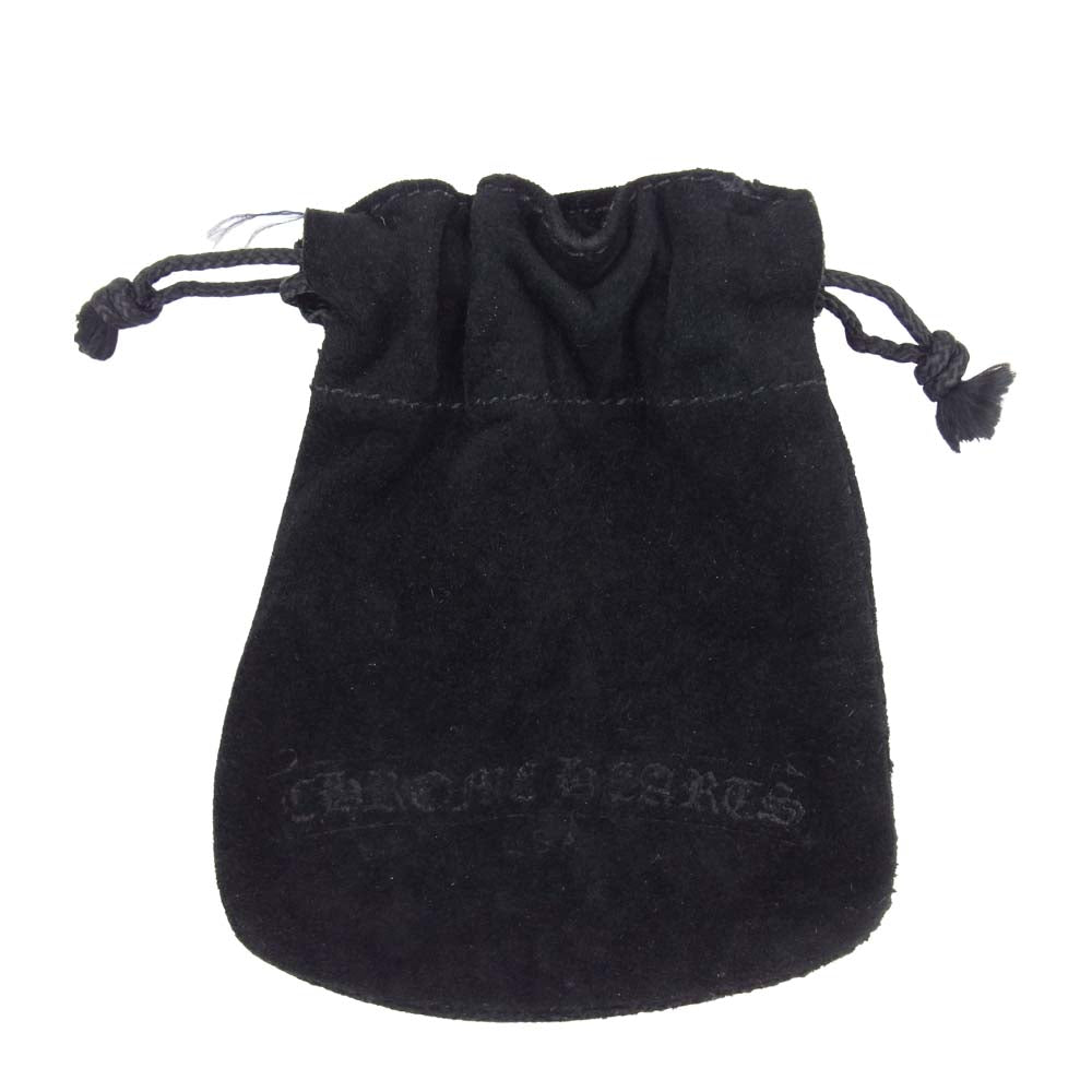 CHROME HEARTS クロムハーツ（原本無） 購入レシート付属 2クリップ ロング バレル クロスボール リンク ウォレットチェーン シルバー系【中古】