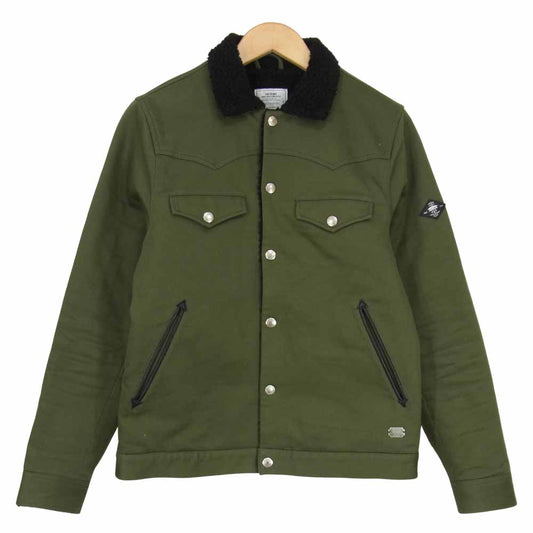 CRIMIE クライミー BOBBY 2 BOA JACKET ボアジャケット カーキ系 S【中古】