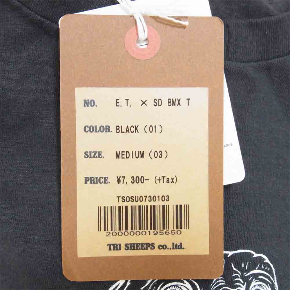 STANDARD CALIFORNIA スタンダードカリフォルニア 11730796 E.T SD BMX T 半袖 Tシャツ ブラック系 M【新古品】【未使用】【中古】