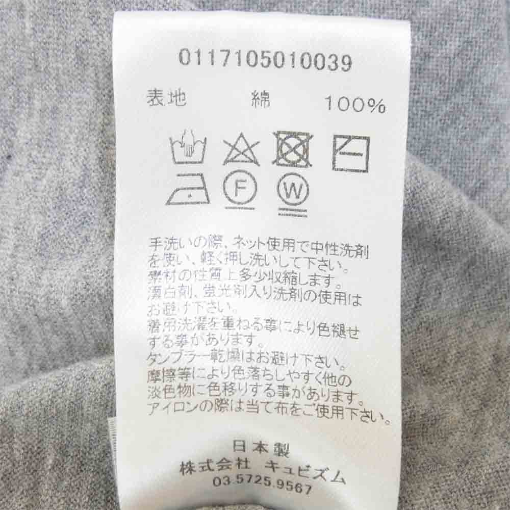 VISVIM ビズビム 0117105010039 DRY VINTAGE CREW S／S MOTOR CLUB TEE モーター クラブ Tシャツ グレー系 2【中古】
