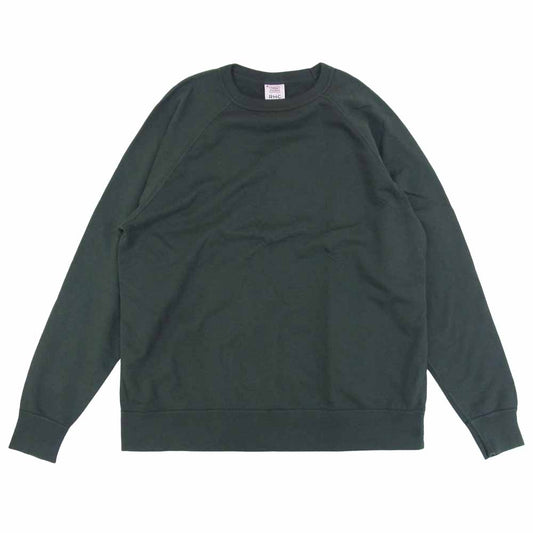 Ron Herman ロンハーマン STANDARD CALIFORNIA スタンダードカリフォルニア LA バックロゴ スウェット グリーン系 L【中古】