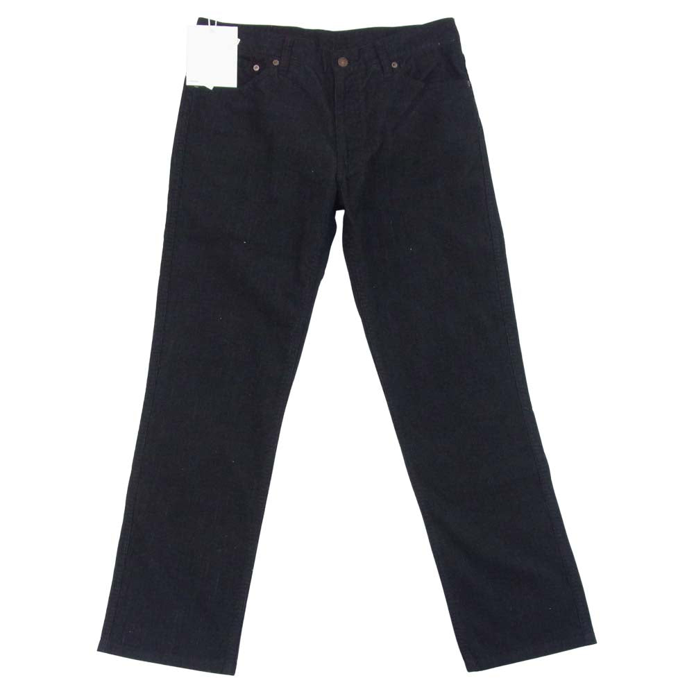 VISVIM ビズビム 0118205008016 FLUXUS 03 SLUB CORDUROY コーデュロイ パンツ ブラック系 3【極上美品】【中古】