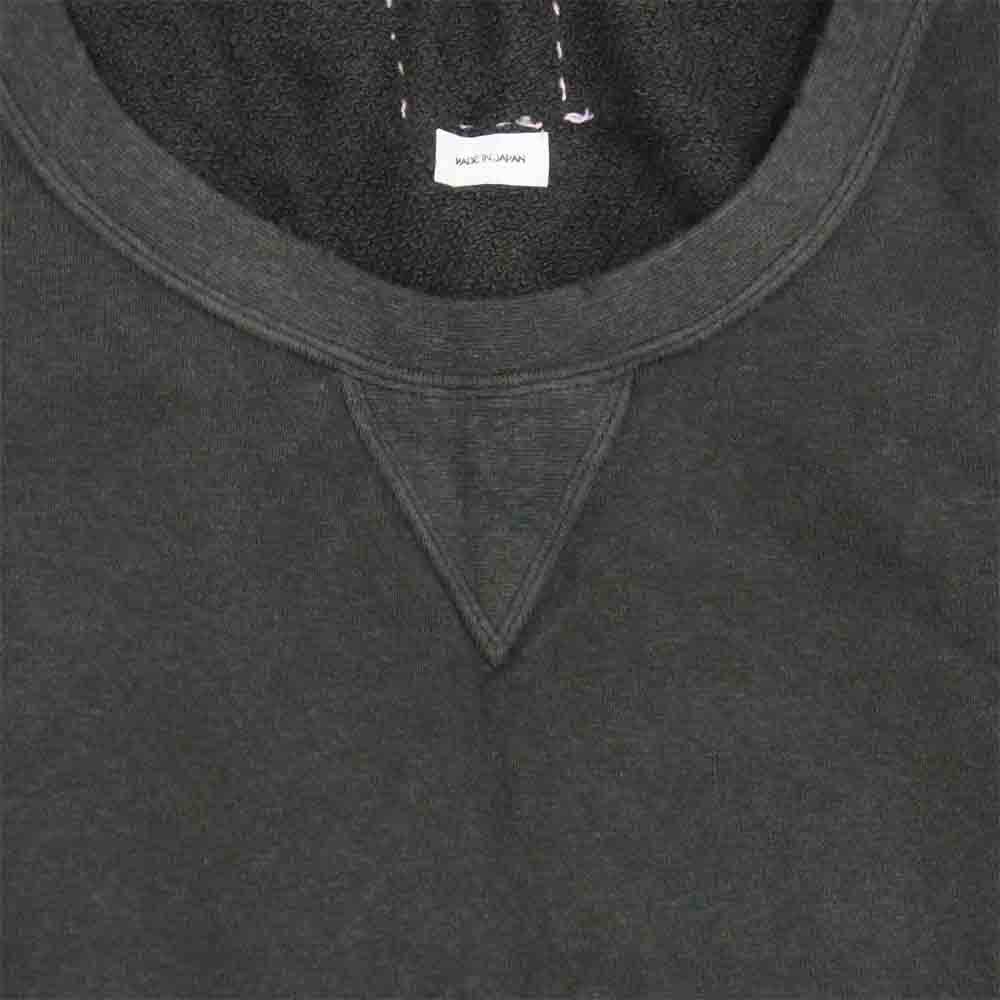 VISVIM ビズビム 21SS 0121105010013 JUMBO SWEAT L/S UNEVEN DYE ジャンボ スウェット ブラック系 2【中古】