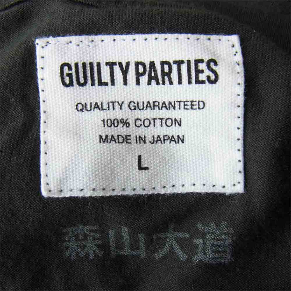WACKO MARIA ワコマリア × 森山大道 STANDARD CREW NECK T-SHIRT Tシャツ ダークグレー系 L【中古】