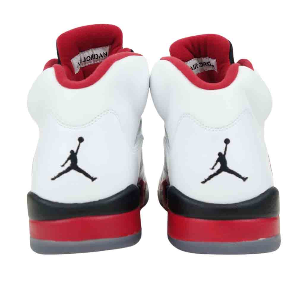 NIKE ナイキ 136027-120 AIR JORDAN 5 RETRO エア ジョーダン 5 レトロ ハイカット スニーカー ホワイト系 29cm【新古品】【未使用】【中古】