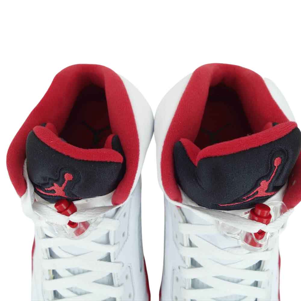 NIKE ナイキ 136027-120 AIR JORDAN 5 RETRO エア ジョーダン 5 レトロ ハイカット スニーカー ホワイト系 29cm【新古品】【未使用】【中古】
