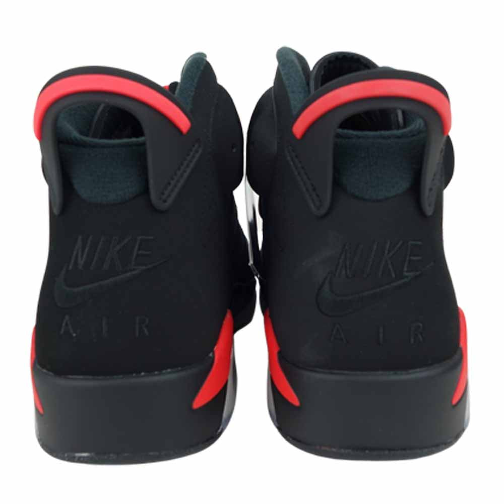 NIKE ナイキ 384664-060 国内正規品 AIR JORDAN 6 RETRO エア ジョーダン 6 レトロ ハイカット スニーカー ブラック系 レッド系 30cm【新古品】【未使用】【中古】