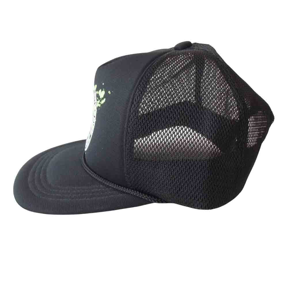 NEIGHBORHOOD ネイバーフッド 20SS 201YGNH-HT03 TRACKER-P/ E-CAP トラッカー キャップ ブラック系 F【中古】