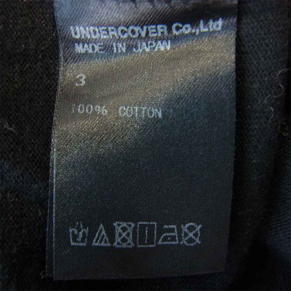 UNDERCOVER アンダーカバー 19AW LUDW.v.BEETHOVEN? ベートーヴェン Tシャツ ブラック系 3【中古】