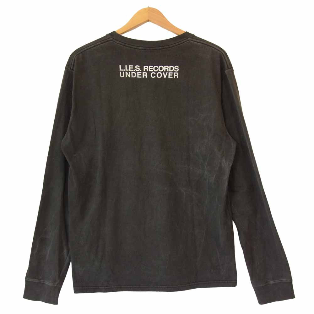 UNDERCOVER アンダーカバー 21SS UCZ9806 L.I.E.S RECORDS カットソー チャコール系 3【美品】【中古】