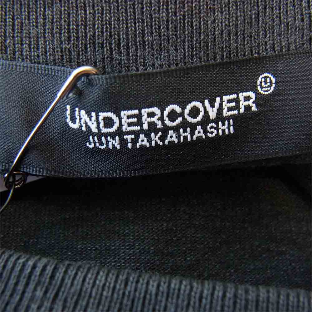 UNDERCOVER アンダーカバー 21SS UCZ9806 L.I.E.S RECORDS カットソー チャコール系 3【美品】【中古】
