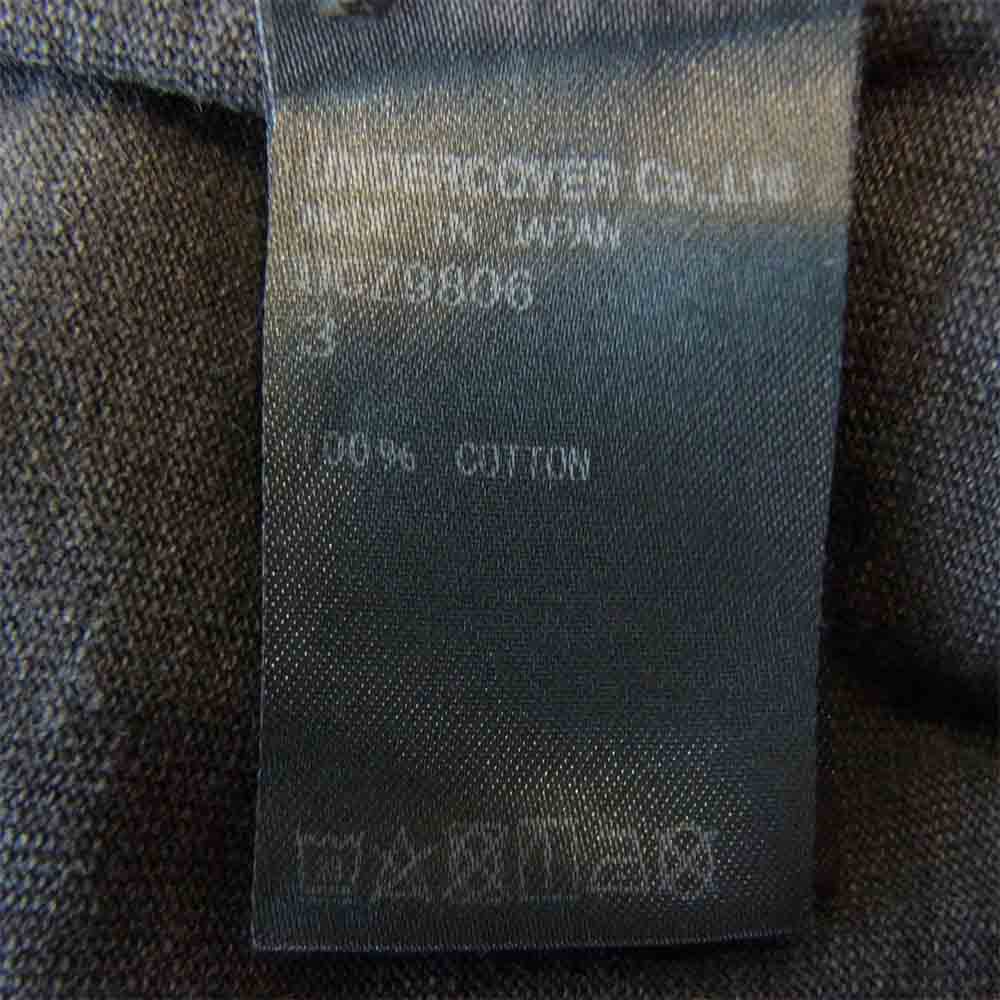 UNDERCOVER アンダーカバー 21SS UCZ9806 L.I.E.S RECORDS カットソー チャコール系 3【美品】【中古】