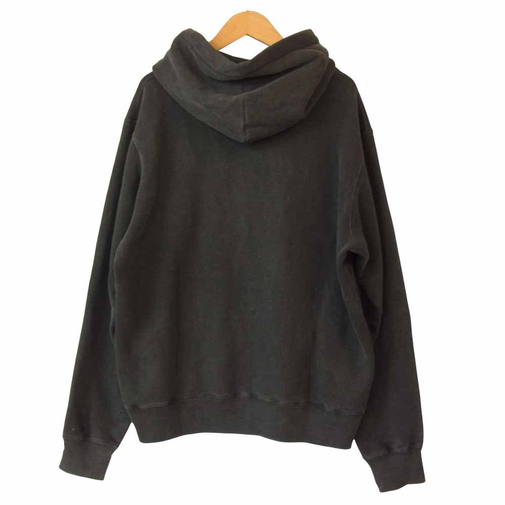UNDERCOVER アンダーカバー 20AW UCZ9805 加工 HOODIE U L.I.E.S RECORDS パーカー チャコール系 3【美品】【中古】